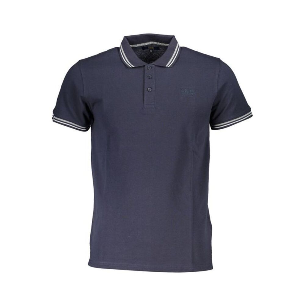 Cavalli Class Blu Cotton Men Men's Polo